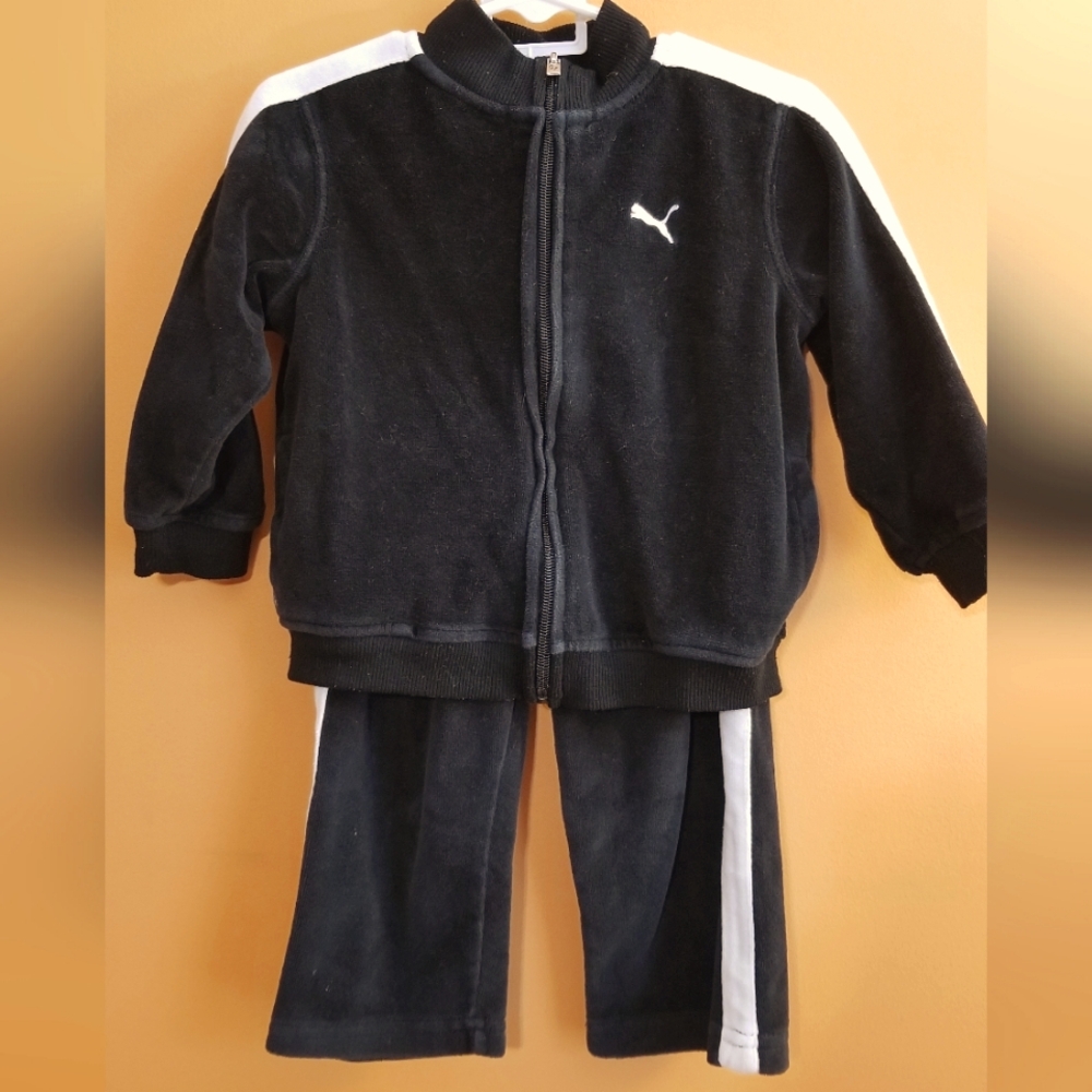 24 mo Puma velour Sport Lifestyle track suit